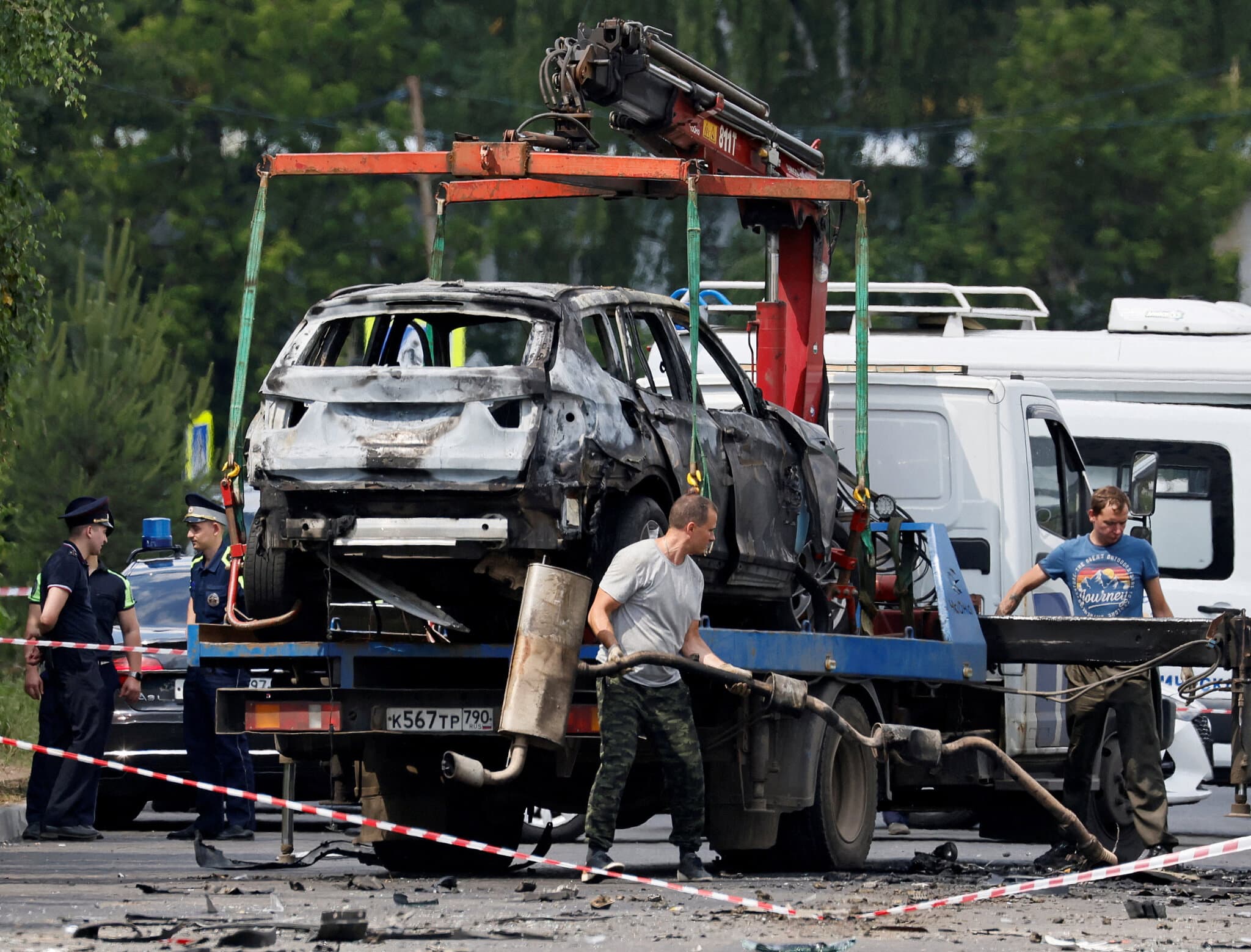 Senior Russian Military Official Is Killed in Car Explosion Near Moscow
