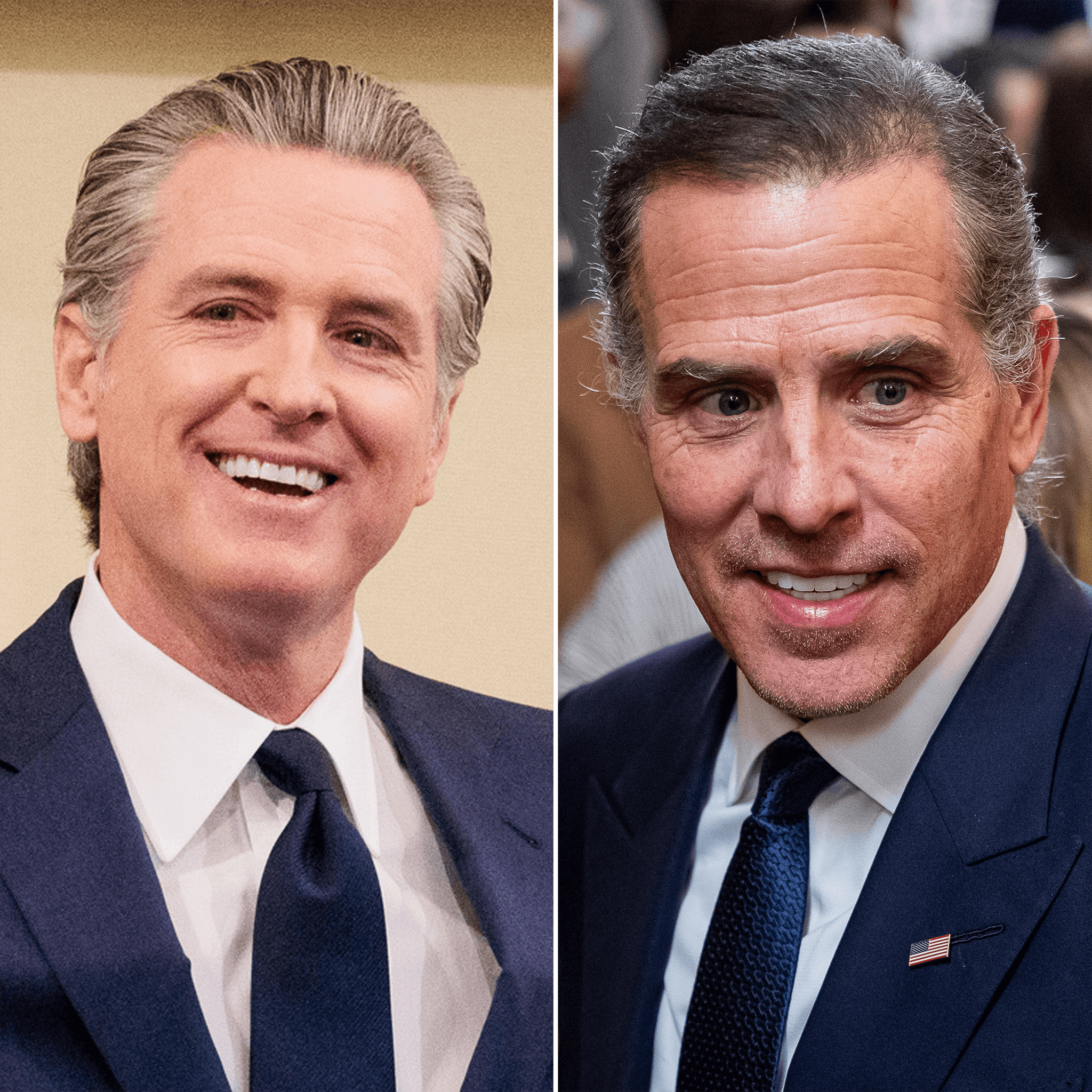 Gavin Newsom and Hunter Biden Would Like Your Attention, Please