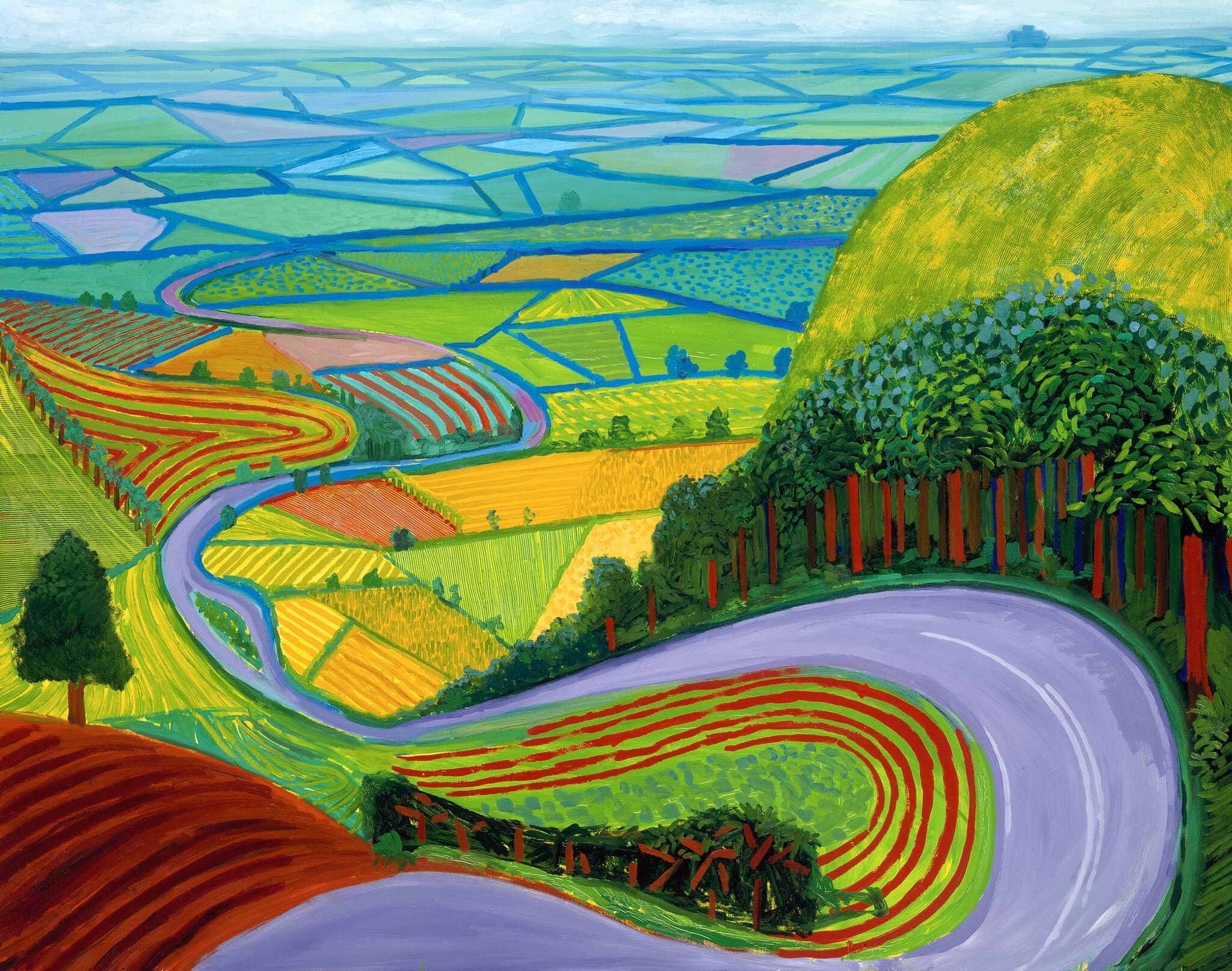 David Hockney and the Bliss of Not Standing Still