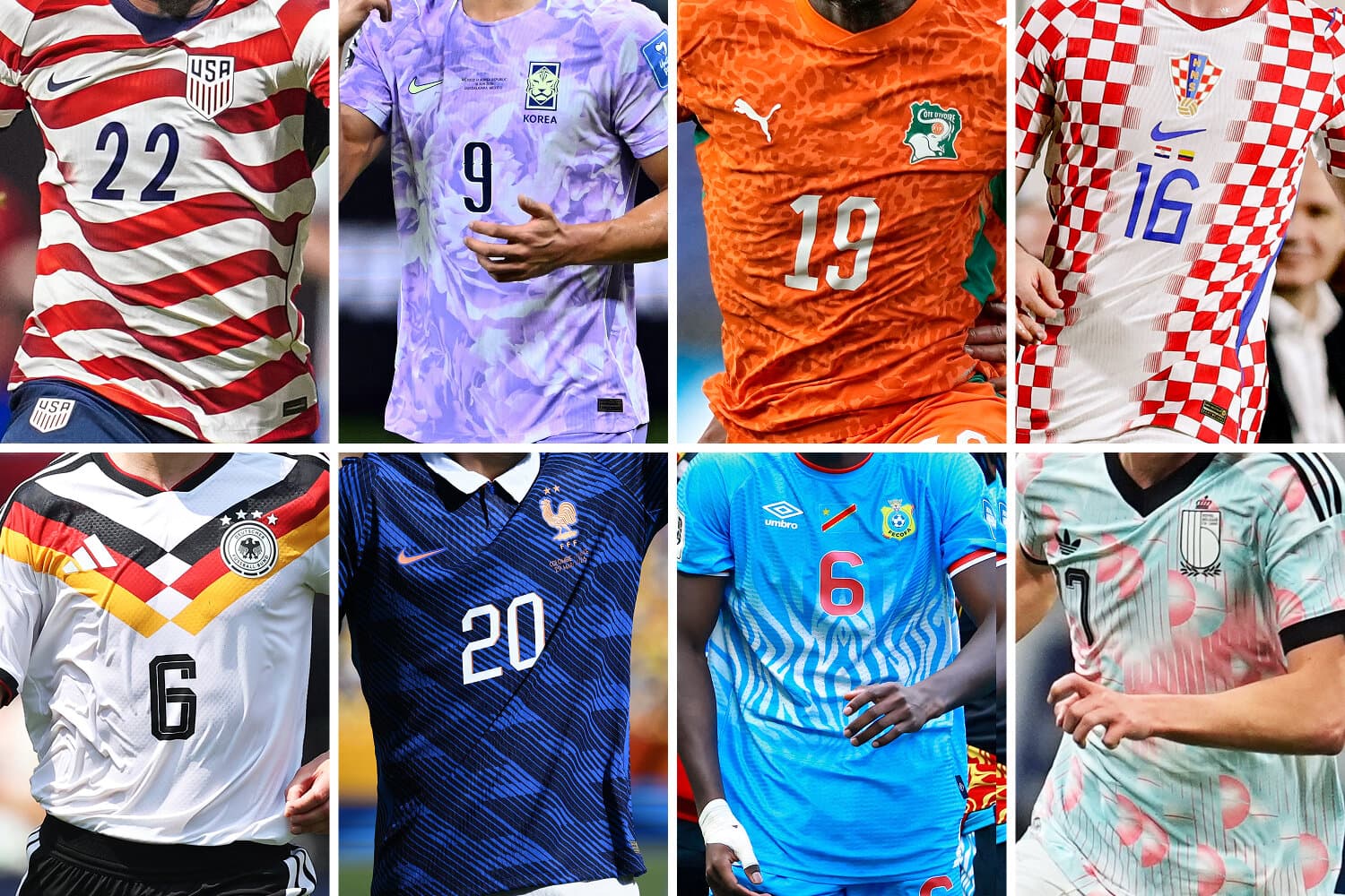The World Cup of Jerseys