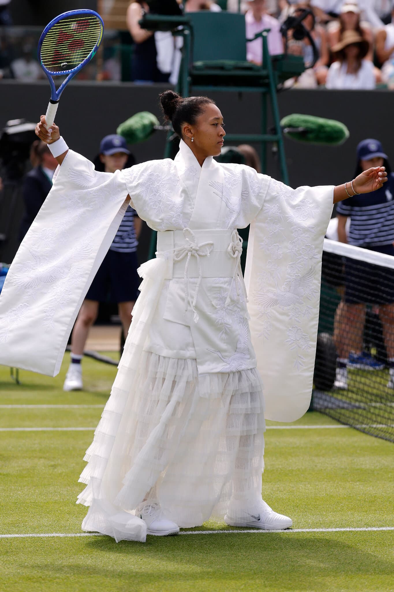 Naomi Osaka Serves Up a Fashion Slam at Wimbledon