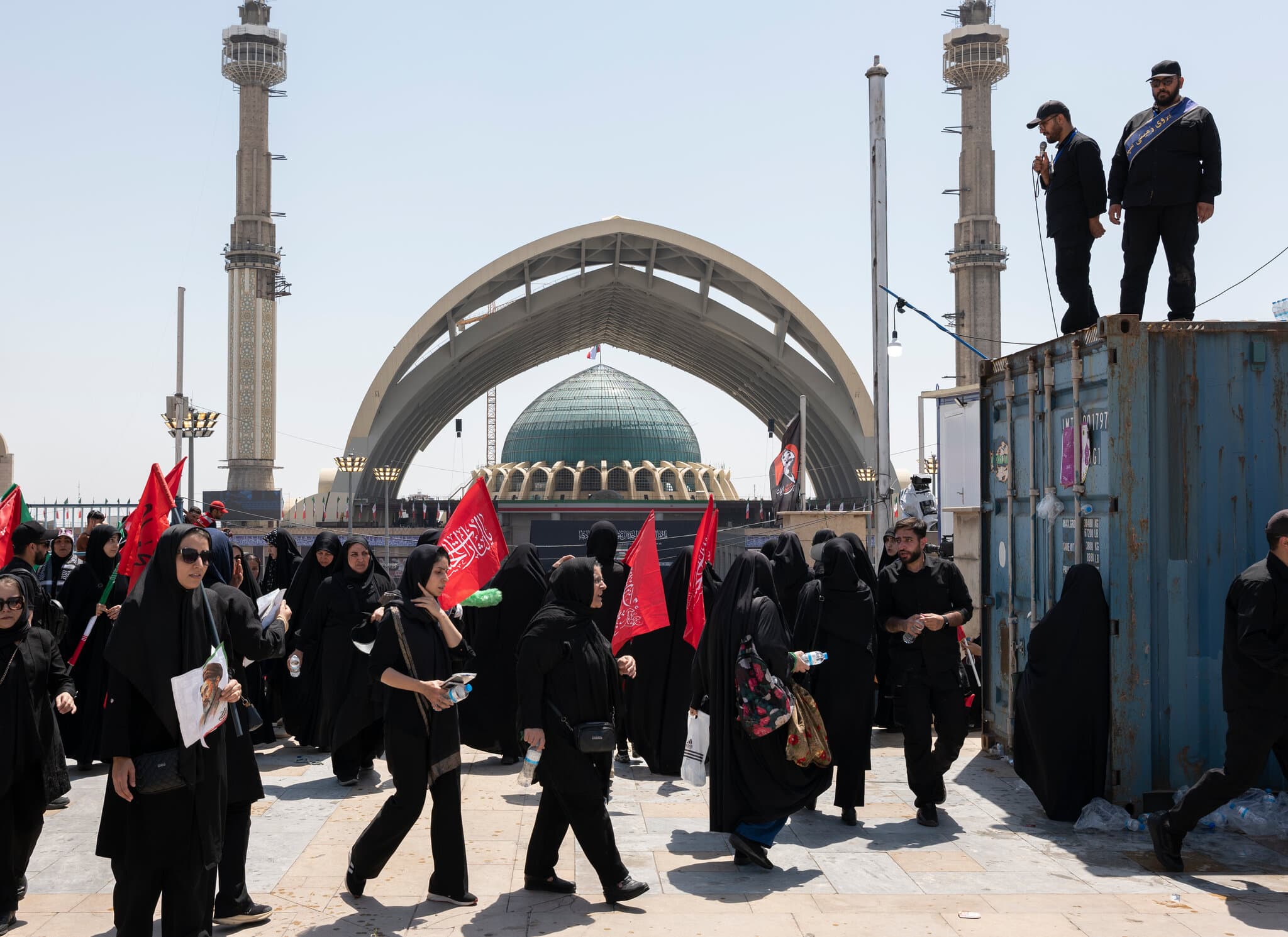 Mourners Chant ‘Revenge’ at Funeral Prayers for Iran’s Slain Supreme Leader