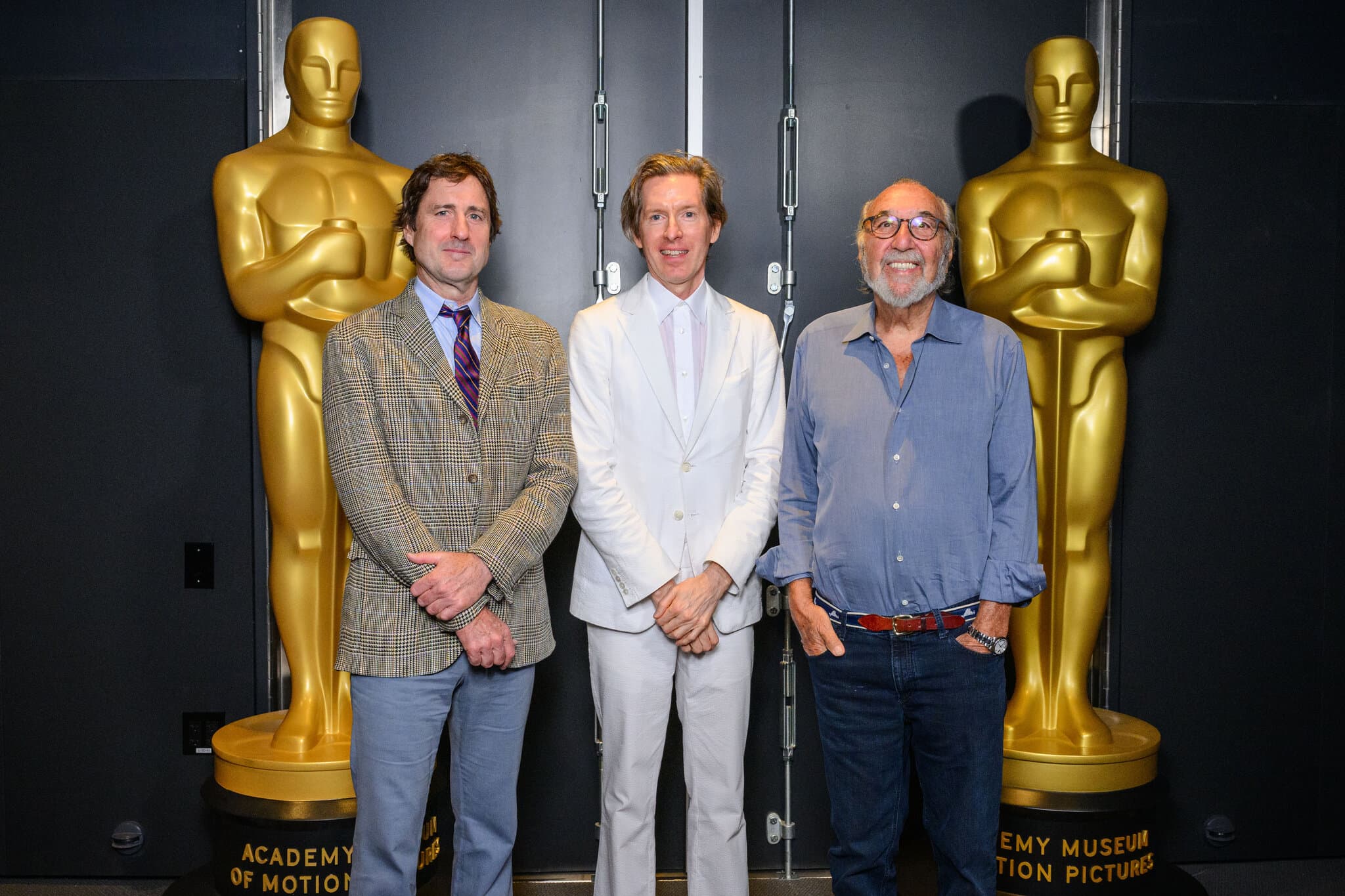 Wes Anderson and Luke Wilson Walk Into an Elevator and … Get Stuck