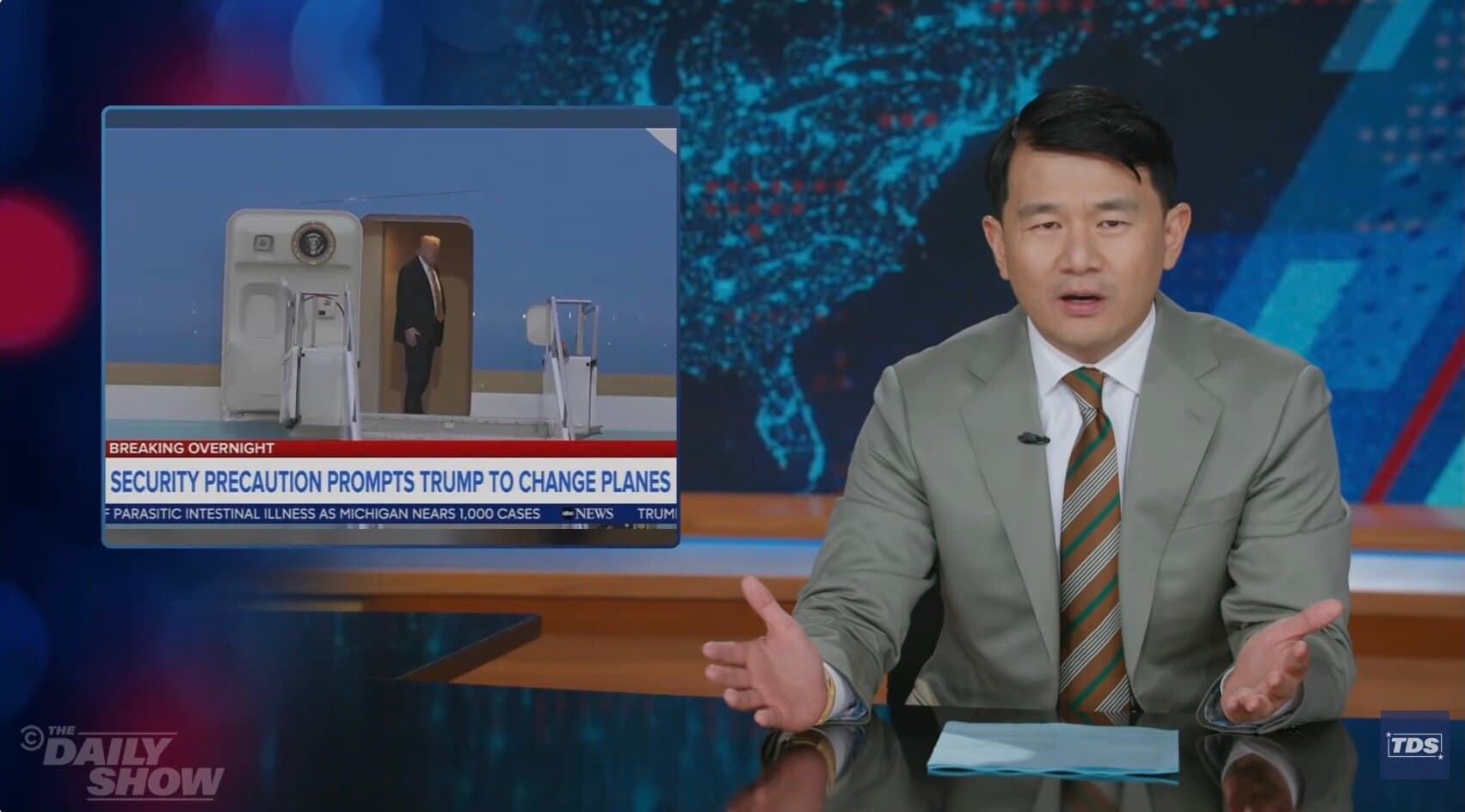 Ronny Chieng Tackles Trump’s Two Air Force Ones