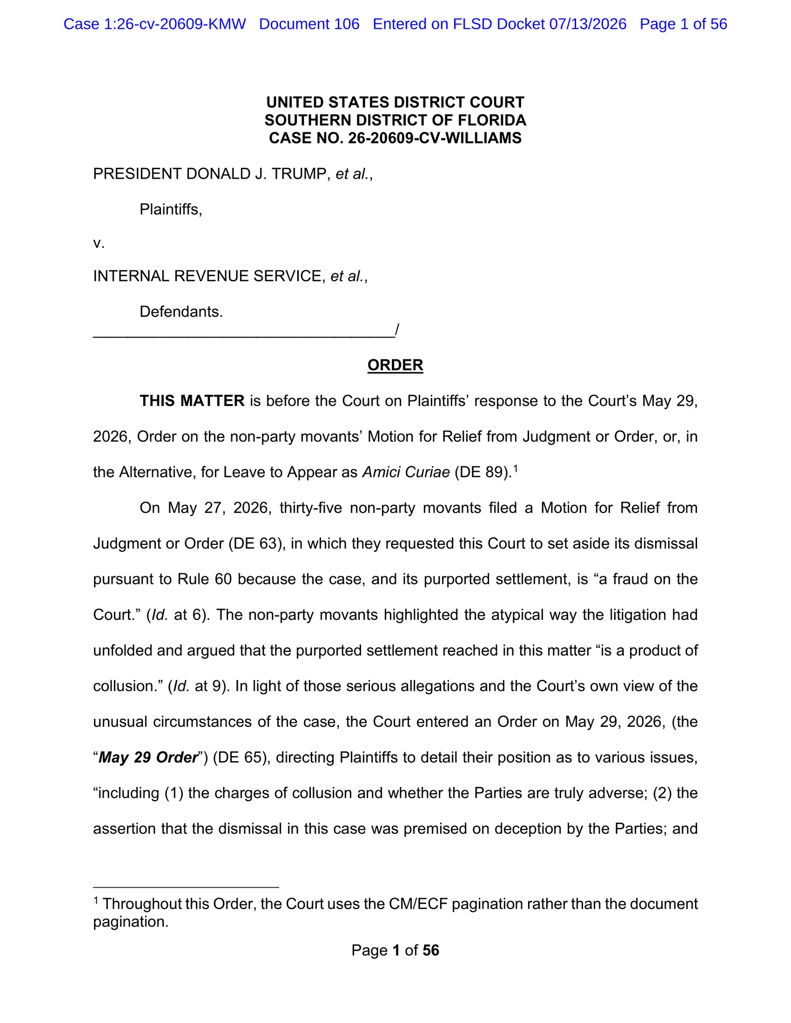 Read the Ruling