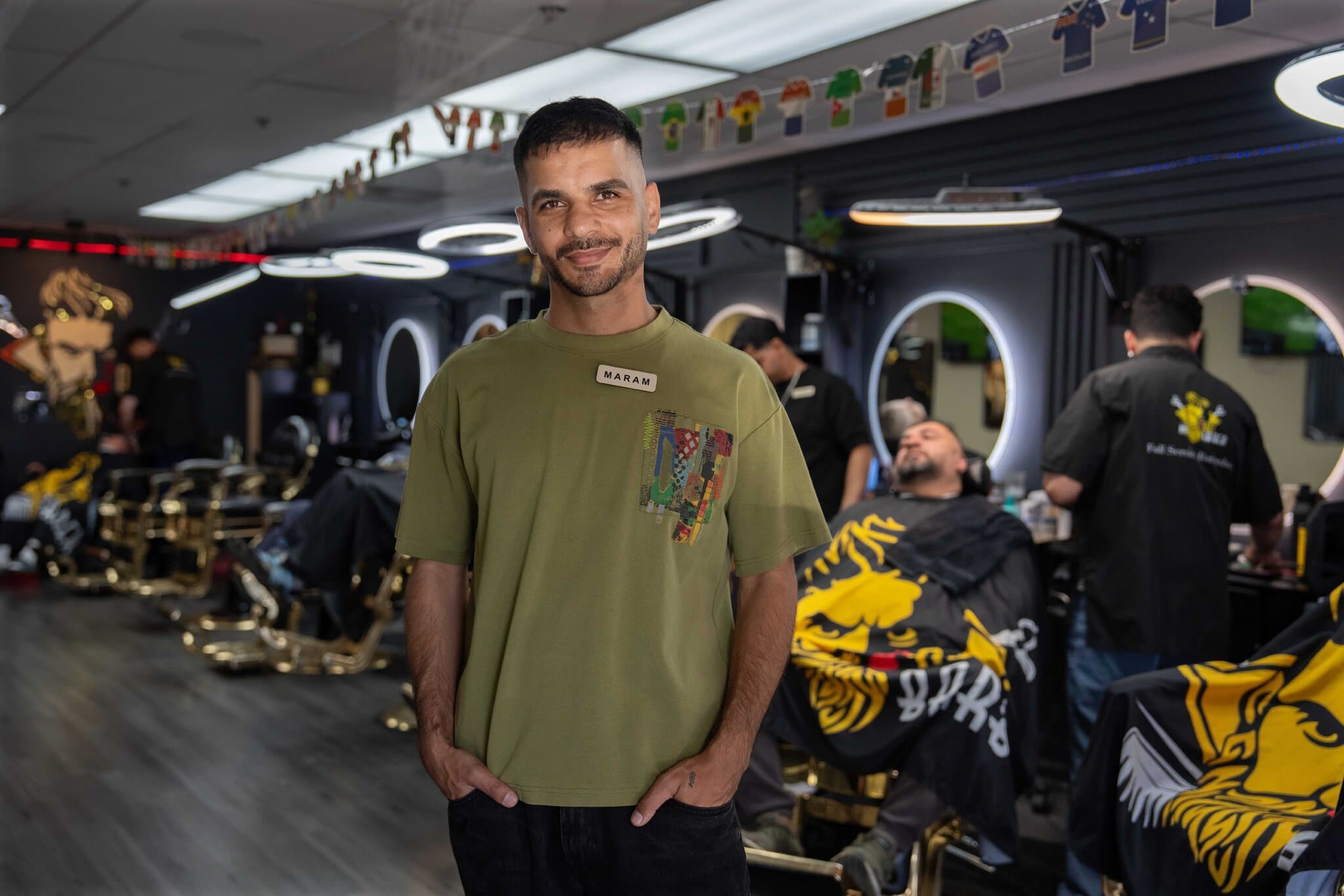 When a World Cup Team Needs a Trim, the Barbershop Comes to Them