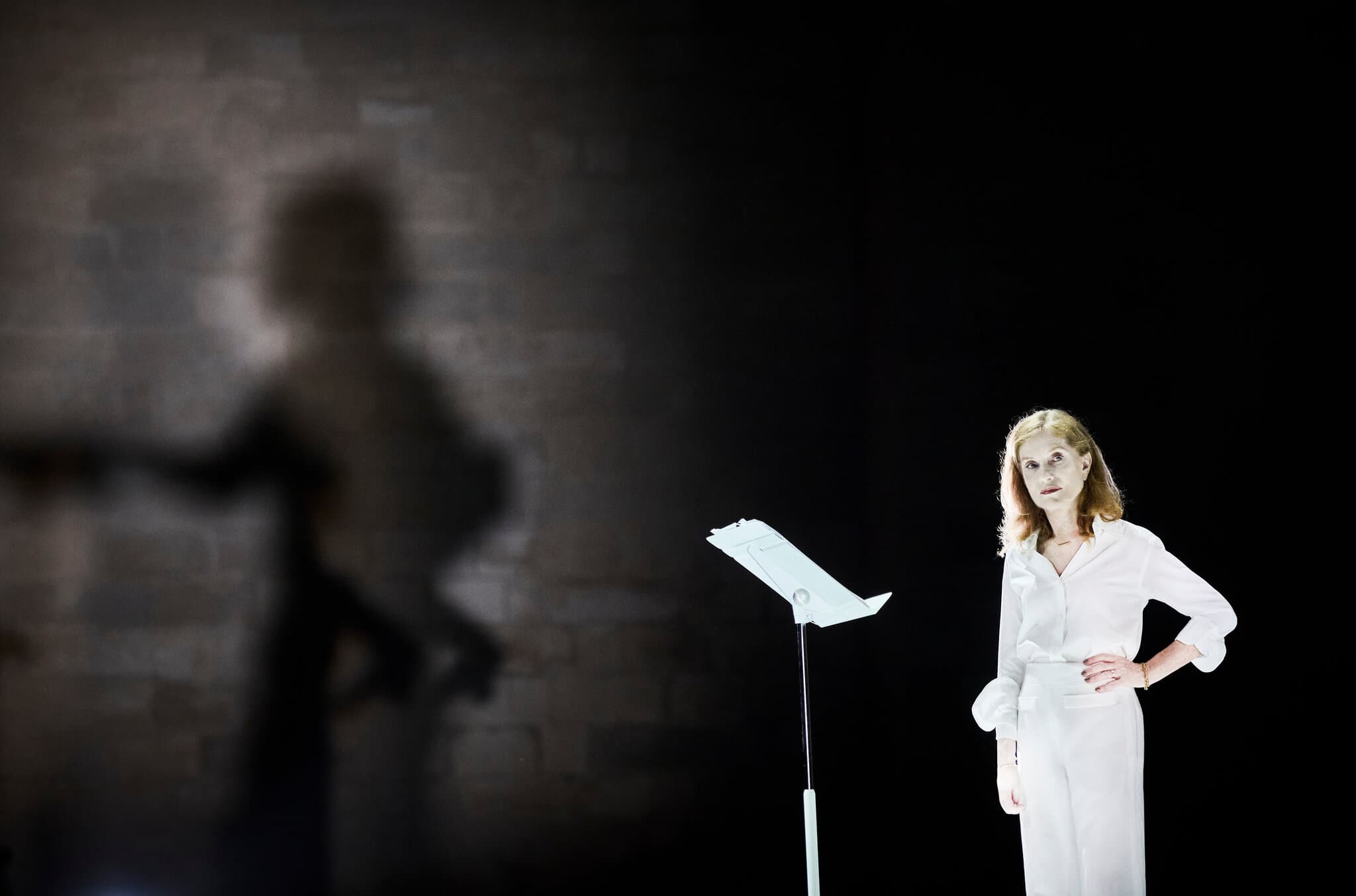Isabelle Huppert, Speaking Across a Language Divide
