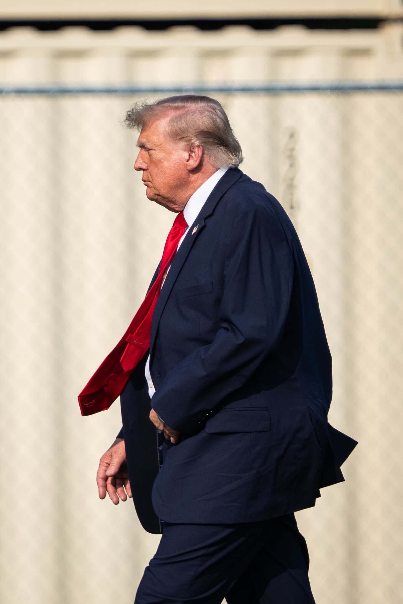 In Prime Time, Trump Criticizes Networks for Not Carrying His Speech