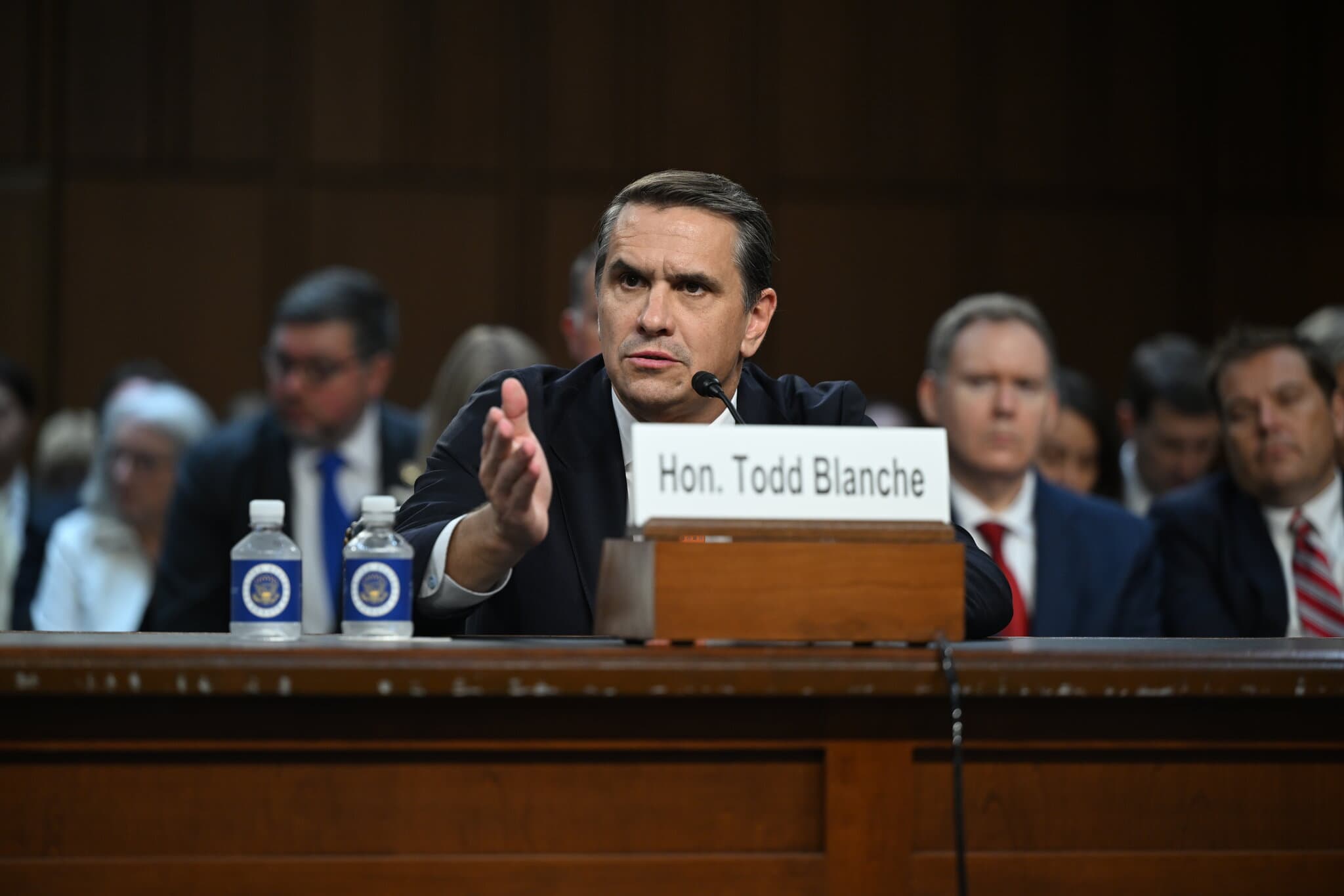 Trump Threatens to Withdraw Blanche as Attorney General, Dealing Blow to Nomination