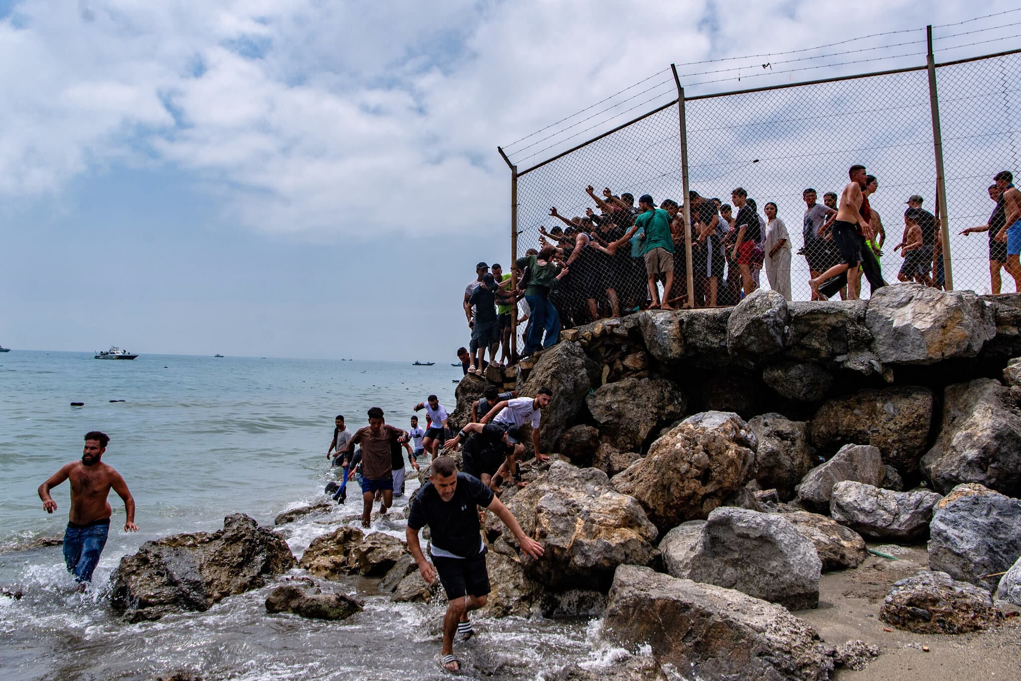 Spain Mobilizes Military as Thousands of Migrants Cross Into Ceuta
