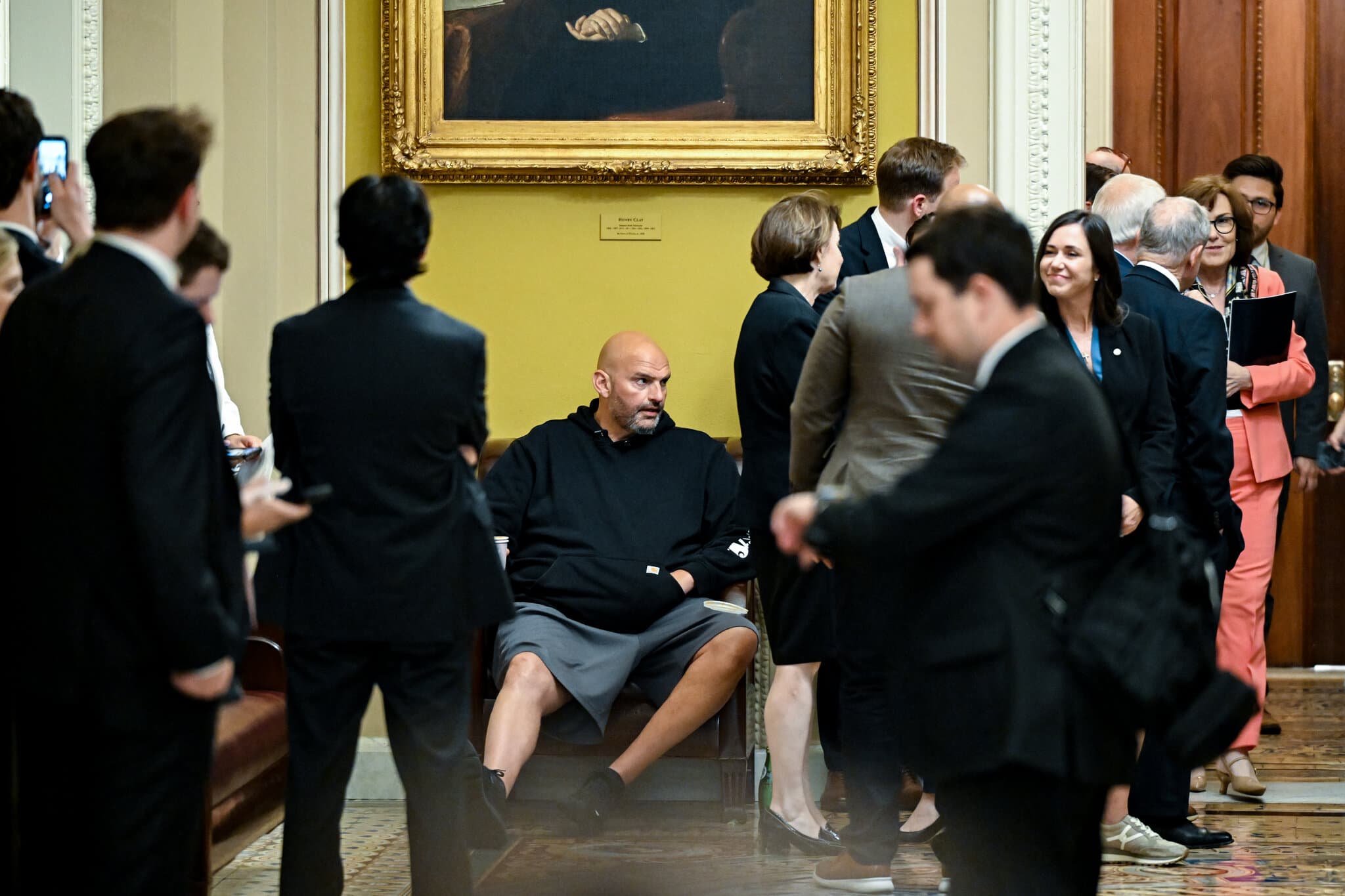 Amid Talk of a Party Switch, Fetterman Vows ‘Never’