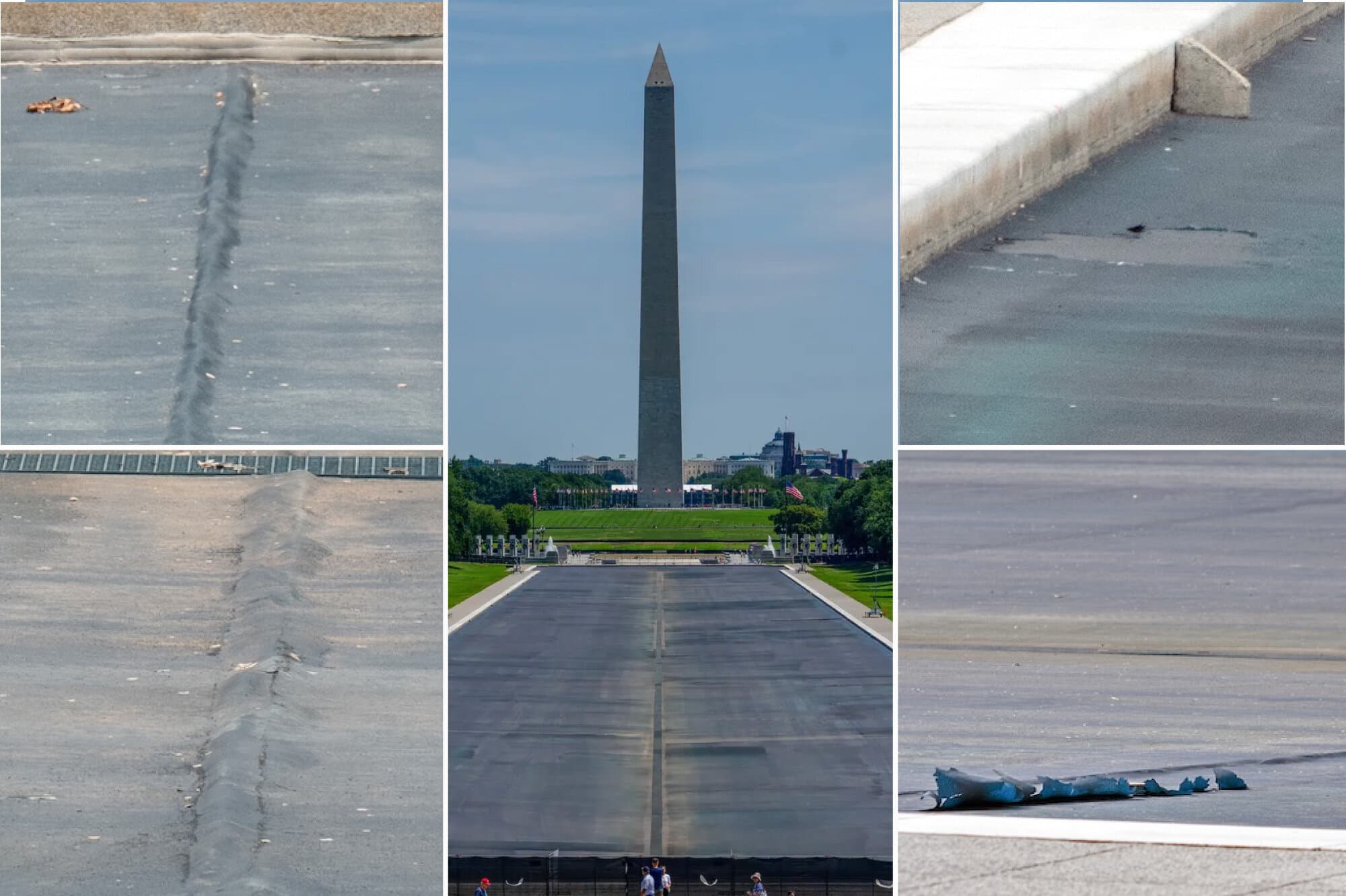 See Where the Reflecting Pool Renovation Appeared to Fail