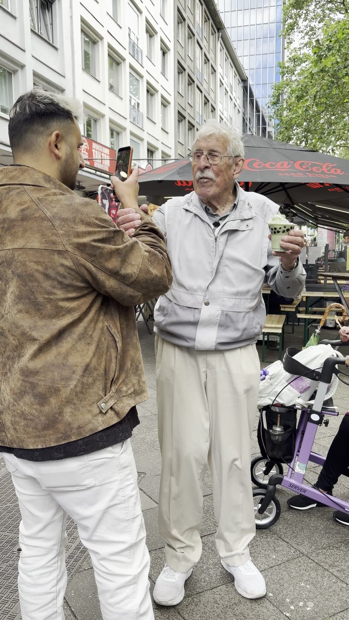 Hating Matcha, Yet Loving Life, Made Him a TikTok Star at 89