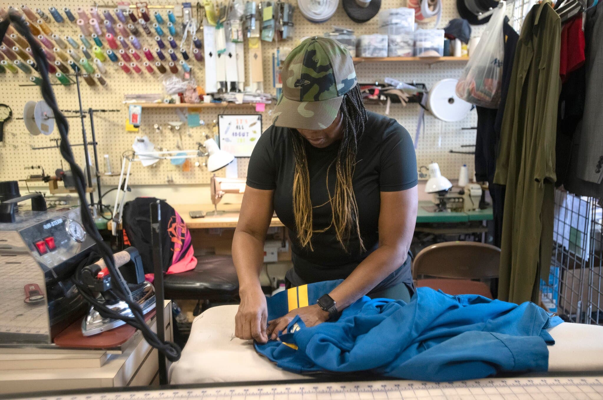 She Sewed the Blue Angels’ Suits for 40 Years. Then a Big Company Got the Job.