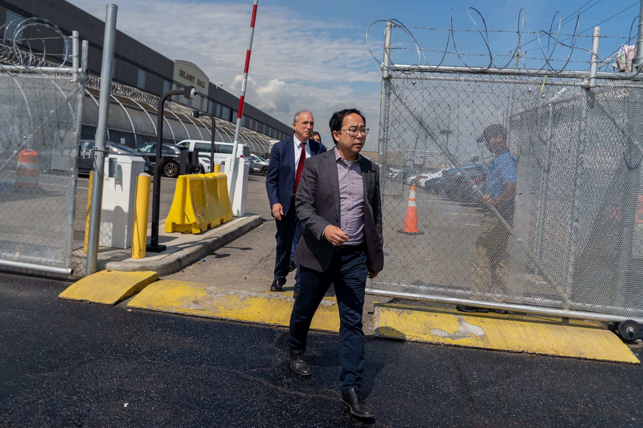 Senator Visits Delaney Hall Detention Center After 3 Migrant Deaths