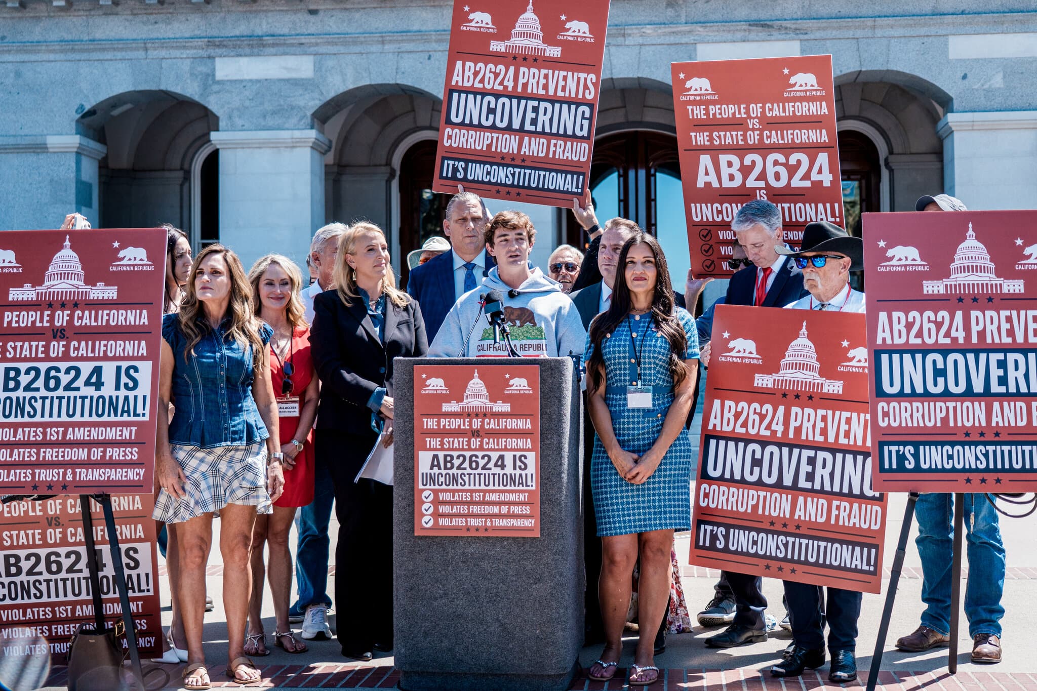 How a California Bill Sparked a MAGA-Sphere Uproar
