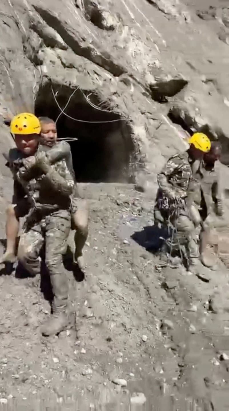 Days After Nepal Flood, Rescuers Bore Through Tunnels to Try to Reach 900 Missing Workers