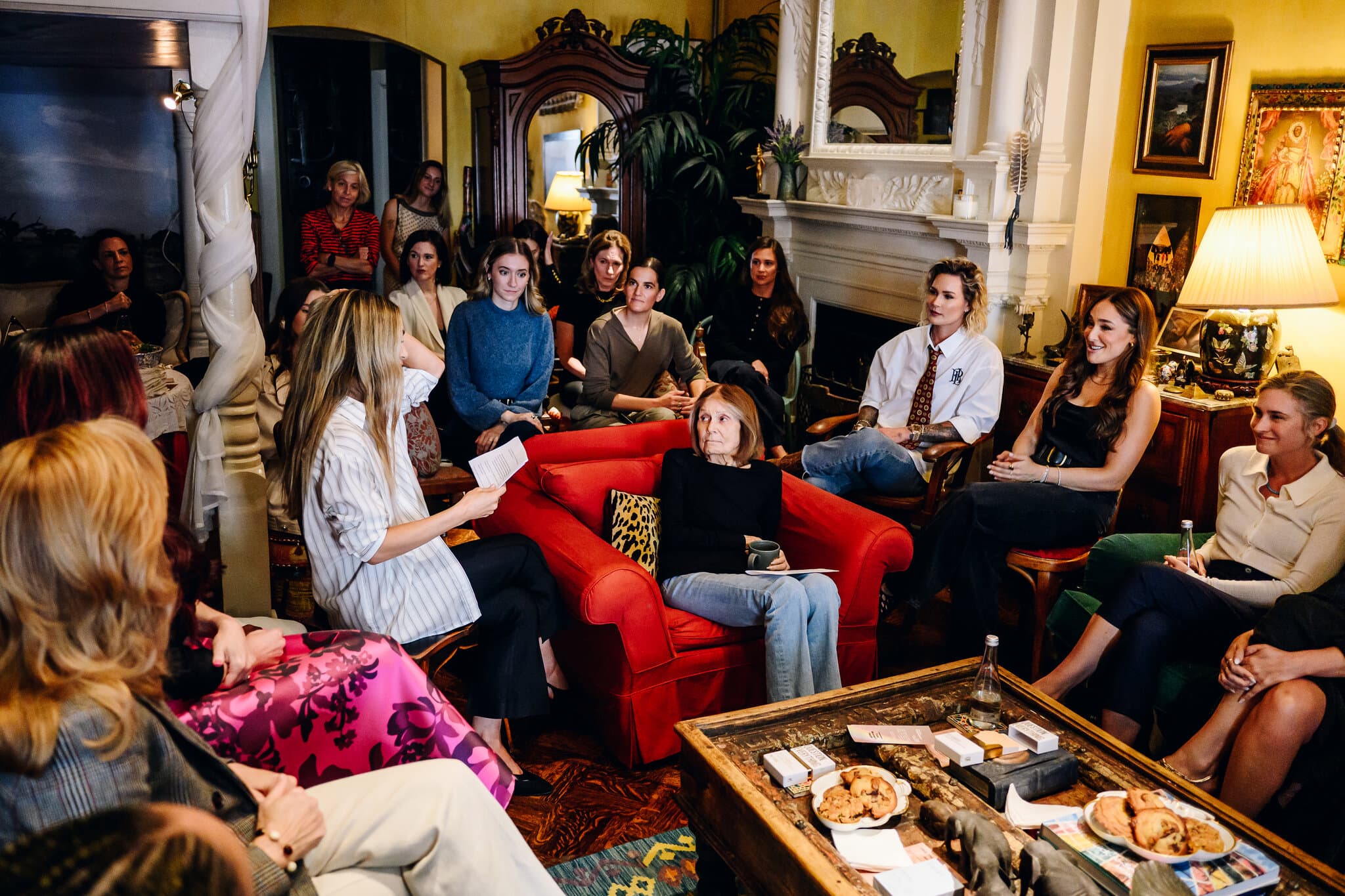 Gloria Steinem Stayed Positive, Even as the Manosphere Took Hold