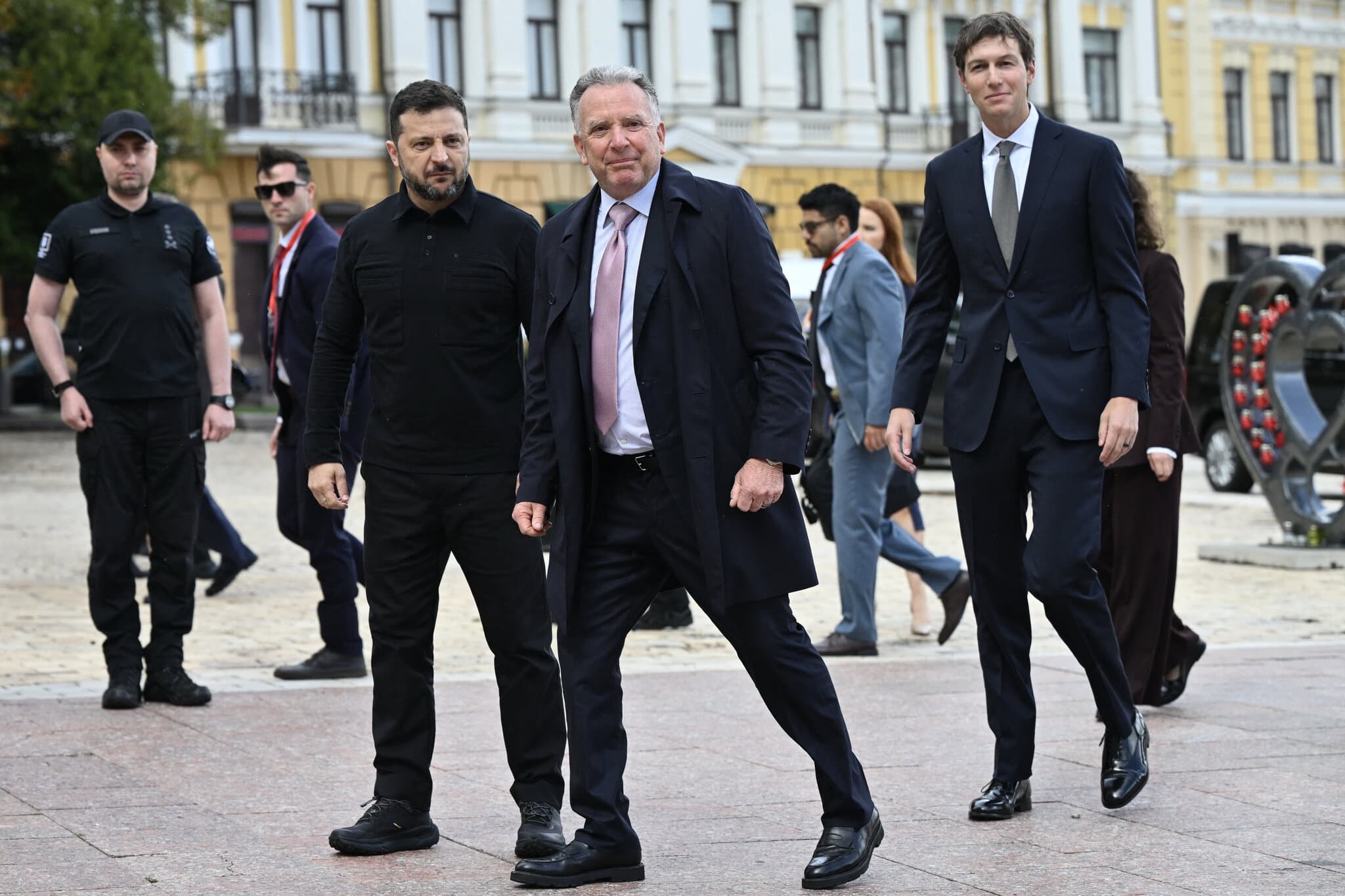 Trump Envoys Make First Visit to Kyiv