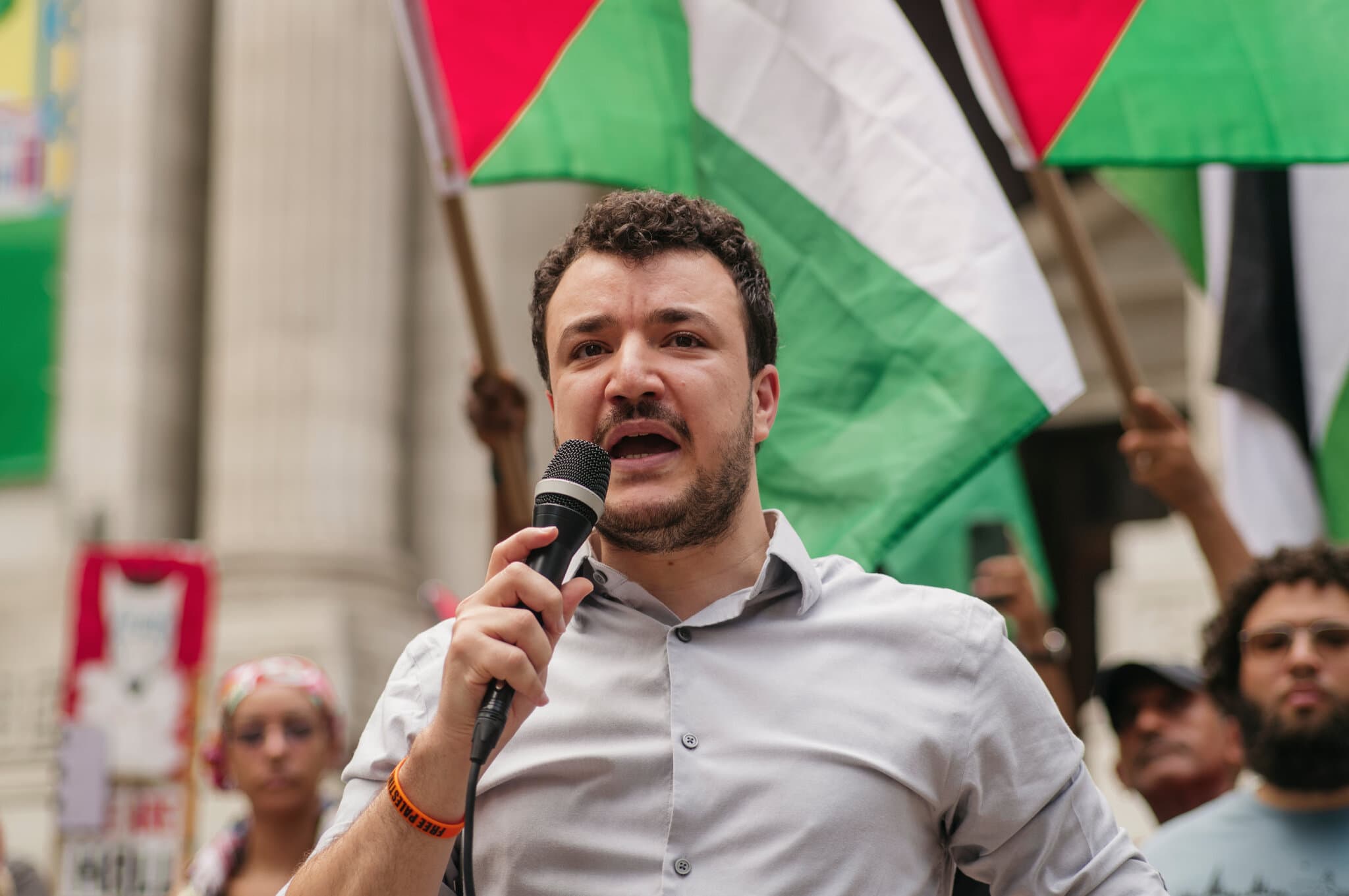 Mahmoud Khalil Says Columbia Failed to Protect Pro-Palestinian Students