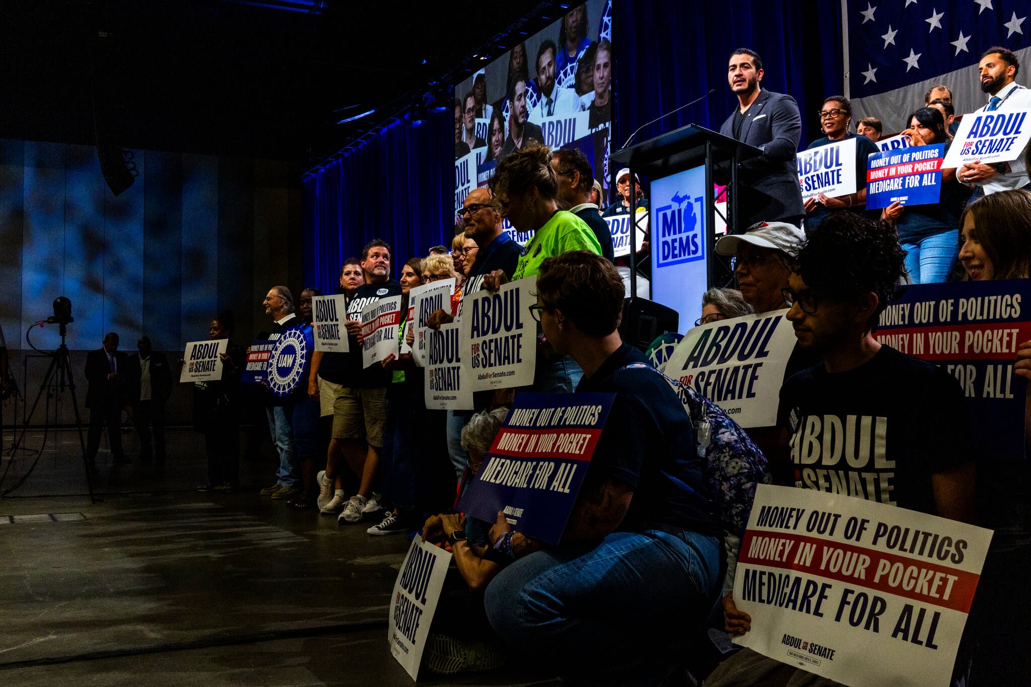 Democrats Meet With El-Sayed, Putting Aside Rifts Ahead of Midterms