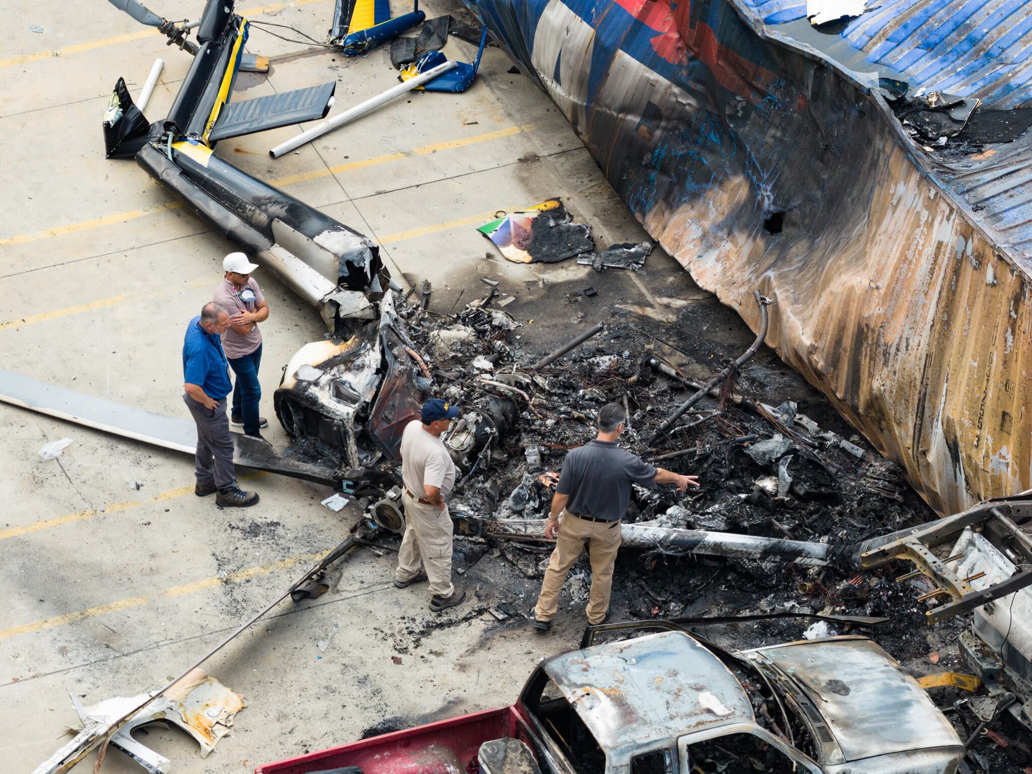 A Sky Full of Hazards: Above L.A., the Crowded World of a Helicopter