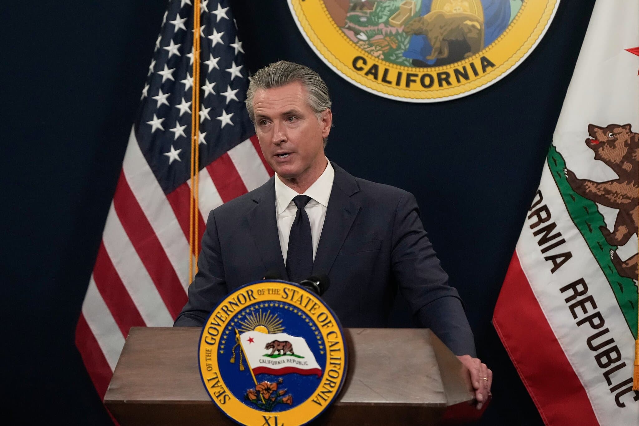 Newsom Signs Bills Meant to Prevent Trump’s Interference in Midterms