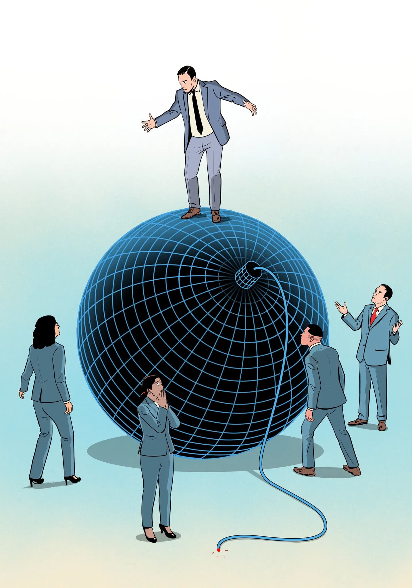 As A.I. Accelerates, Governments Are Increasingly Being Left Behind