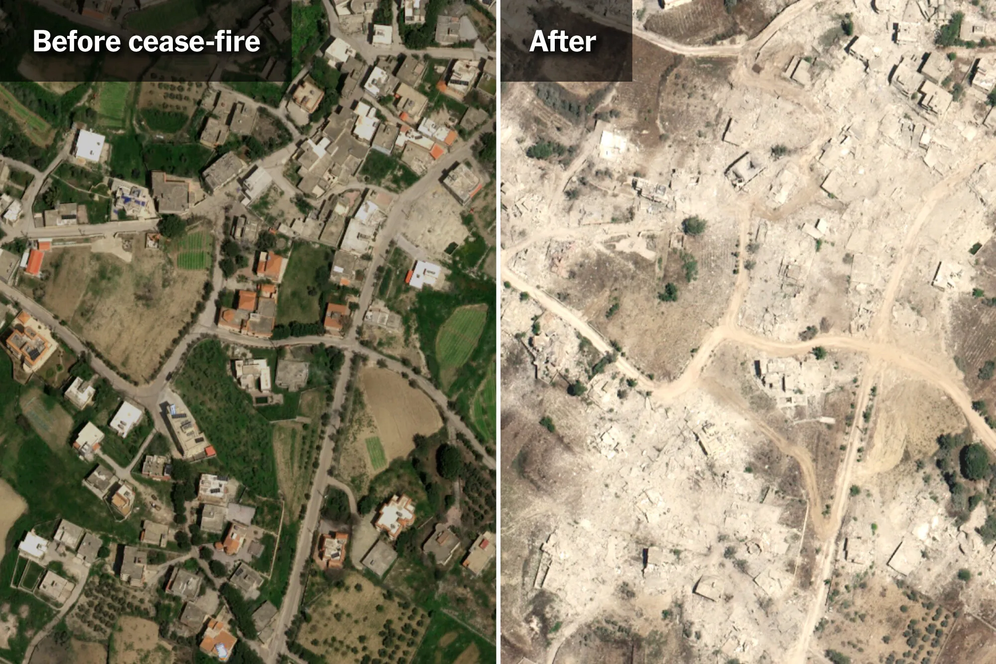 Israel’s Destruction of Southern Lebanon Intensified After the Cease-Fire
