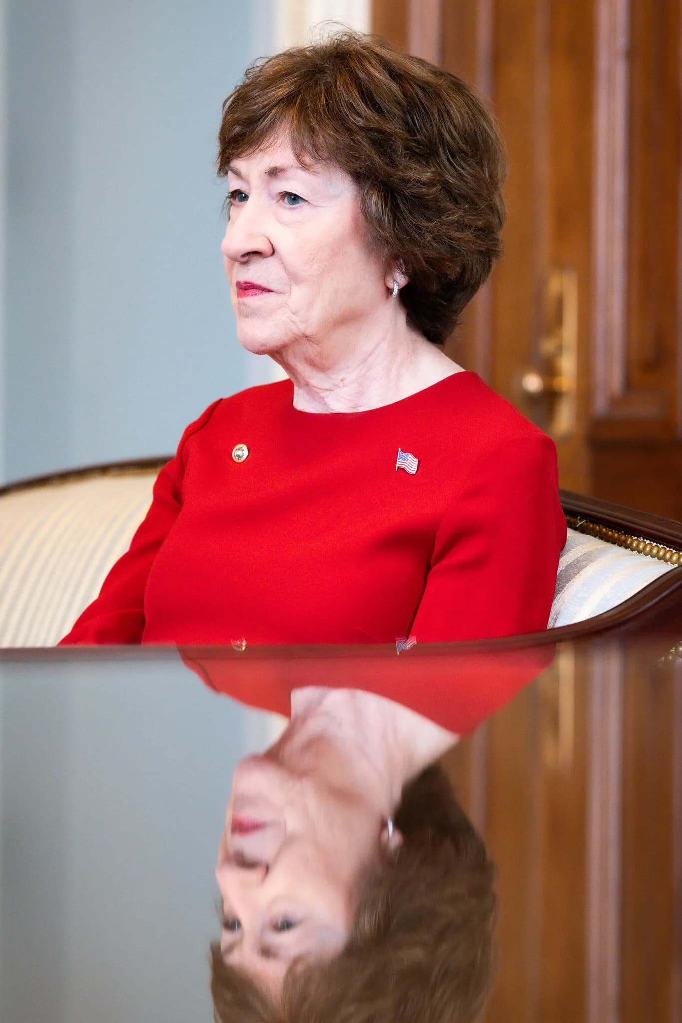 In the Senate, Collins Often Defies Trump but Rarely Stops Him