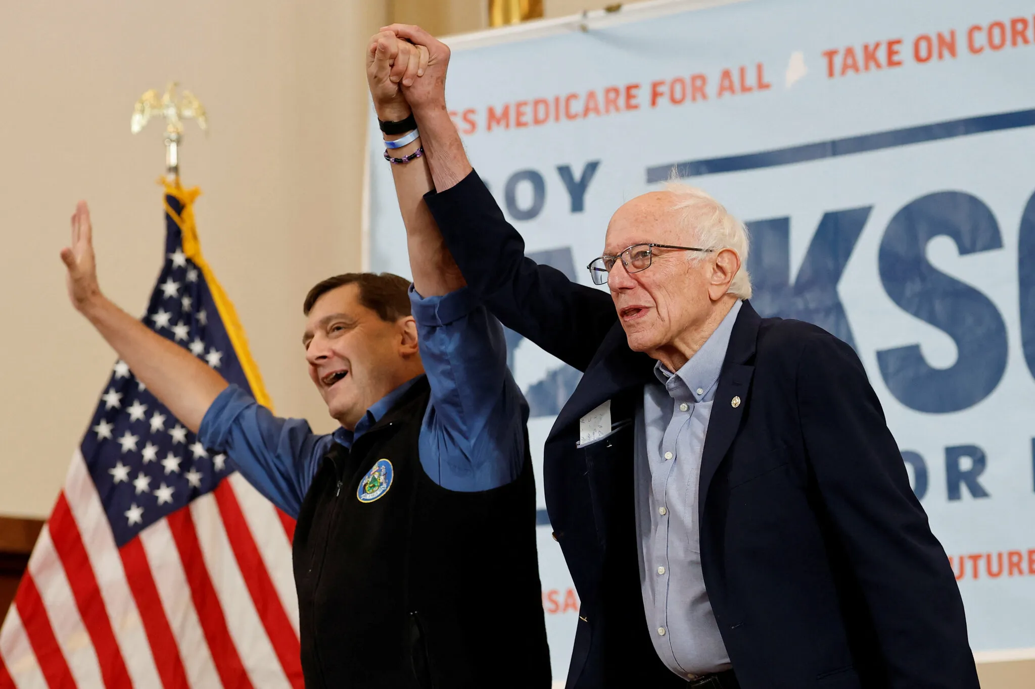 In Maine Senate Race, Anxious Democrats Turn to Bernie Sanders for a Jolt
