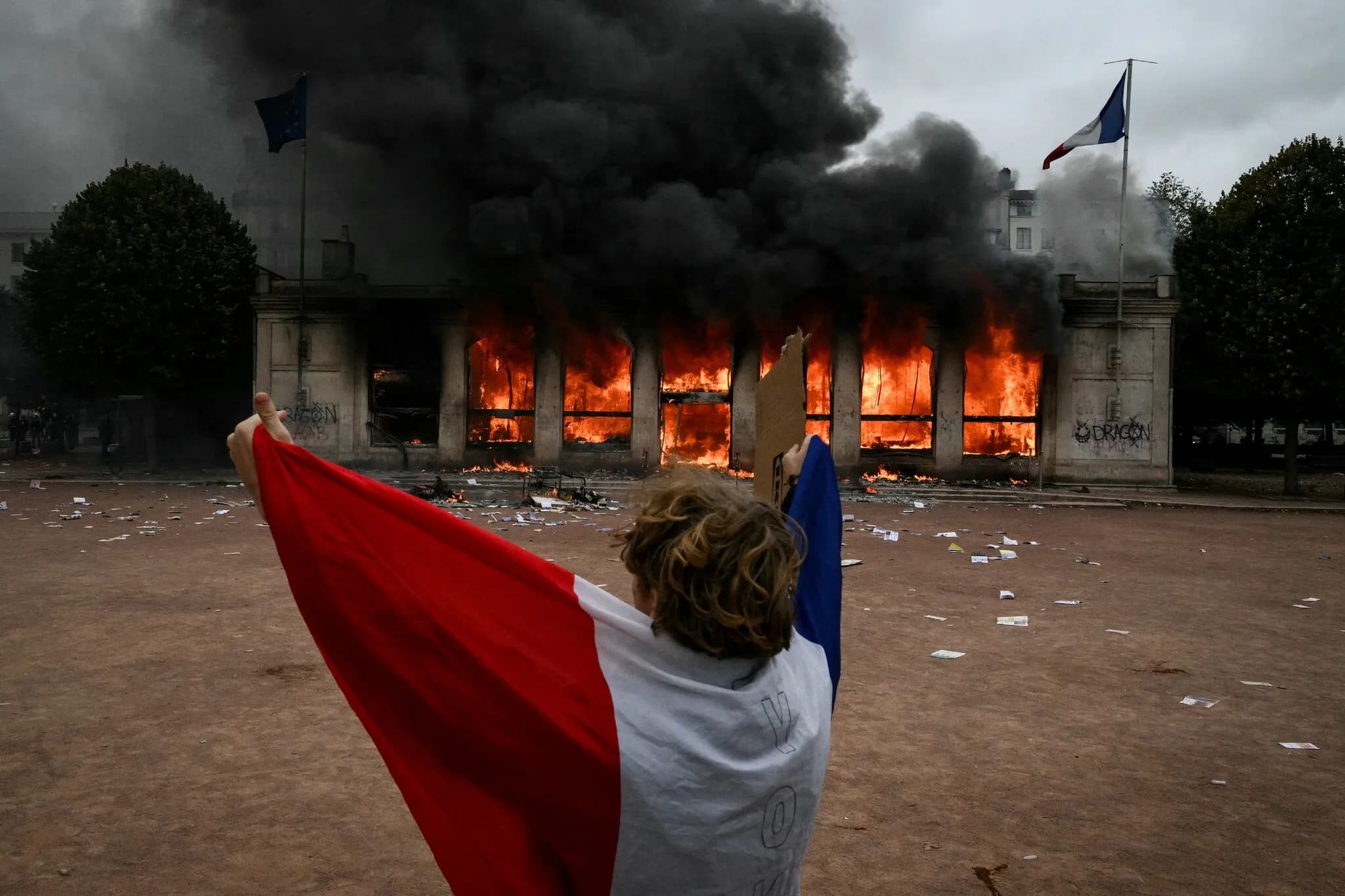 Unrest Mars Day of Protest in France, as Student Movement Turns National