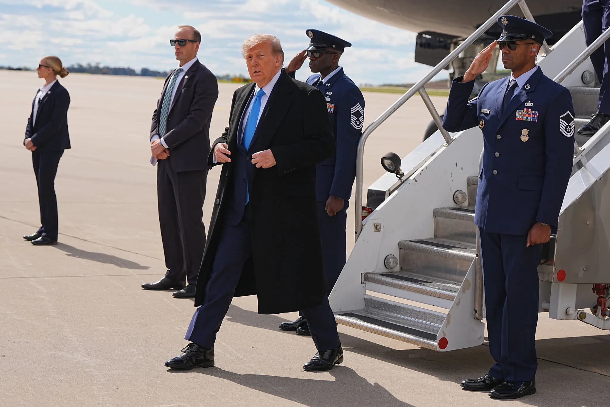 Trump Defends Plans to Ease Russia Sanctions and Hints at a Hostage Deal