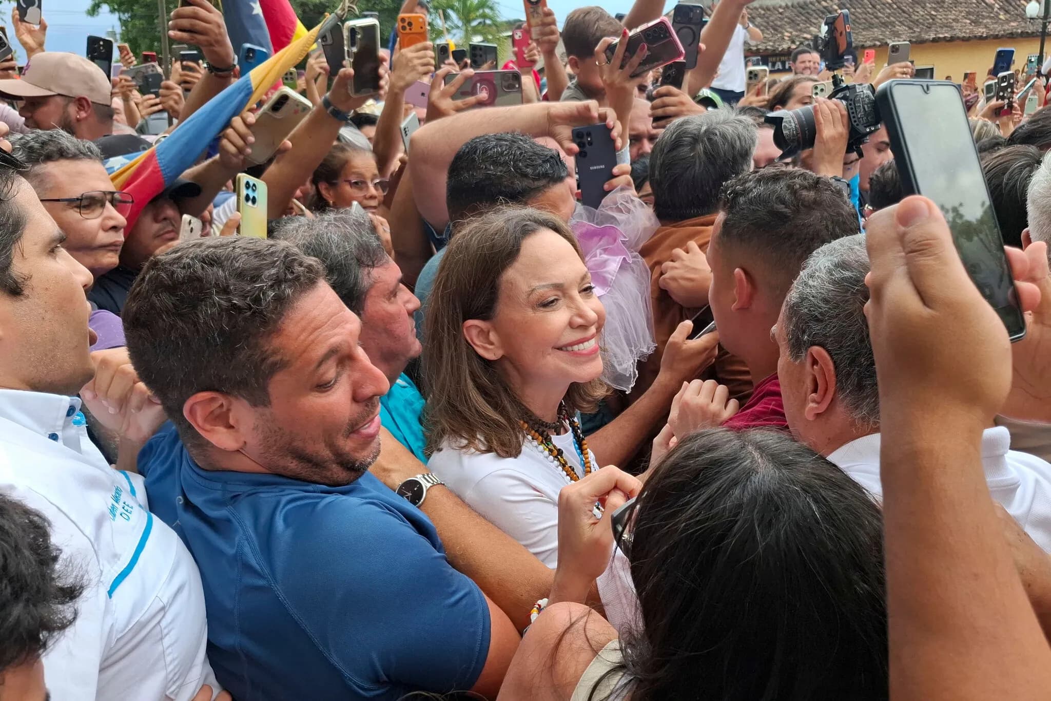 María Corina Machado, Venezuela’s Leading Opposition Figure, Returns Home