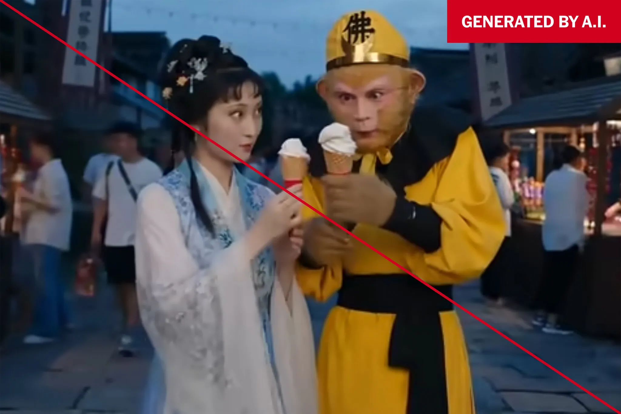 A Monkey King and a Maiden Fell in Love. For China’s Regulator, It Crossed a Line.