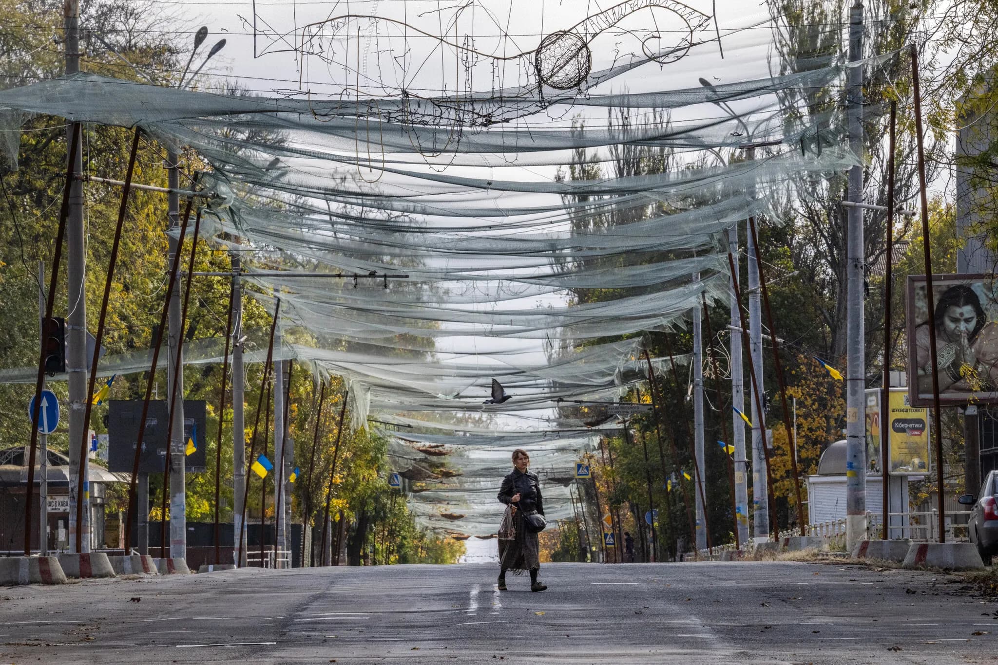 A Ukrainian City in the Kill Zone Relishes a Moment of Peace